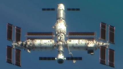 Американские спутники пристально следят за китайской орбитальной станцией «Тяньгун»