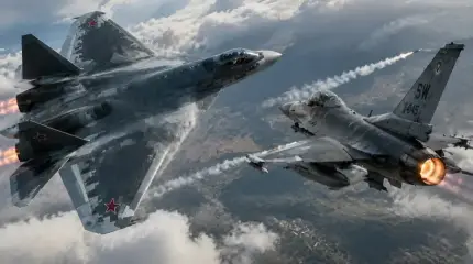Ответ Raptor и F-35: эксперты разобрали схватку истребителей Су-57 и F-16