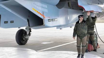 Новая партия истребителей Су-30СМ2 пополнила состав морской авиации ВМФ РФ