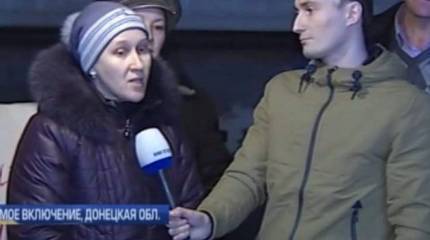 Женщину из Дебальцево вывели из эфира укроТВ за её правдивые слова об "АТО"