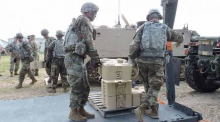 В США испытывают новую противотанковую мину XM204 размером с чемодан