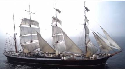 Российский учебный барк "Седов" не пустили в территориальные воды Польши