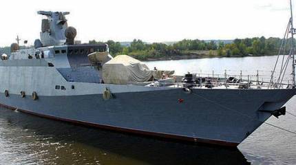 Черноморский флот получил для испытаний малый ракетный корабль «Серпухов»