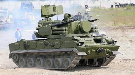 Модернизированные ЗРПК "Тунгуска-М1" поступили в ЮВО