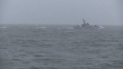 ВМС Украины провели учения с боевыми стрельбами в Азовском море