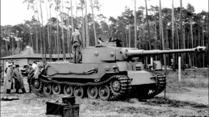 Тяжелый танк Porsche VK 4501(P), Германия