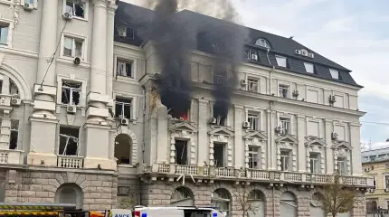 Zelensky reported a strike on the "decision-making center" – the SBU building in Kyiv.