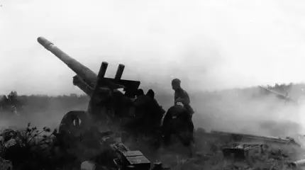 Những người giải phóng. Lính pháo binh