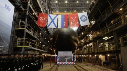 Пятая дизель-электрическая подводная лодка «Можайск» для Тихоокеанского флота спущена на воду