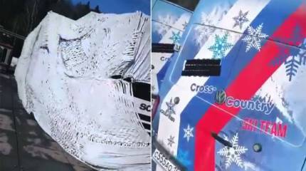 «Спортивный нейтралитет под белым флагом»: В сети обсуждаются кадры с задрапированной символикой РФ на международных соревнованиях