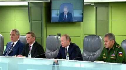 Владимир Путин в ходе единого дня приёмки военной продукции рассказал о ходе выполнения гособоронзаказа Владимир Путин в ходе единого дня приёмки военной продукции рассказал о ходе выполнения гособоронзаказа