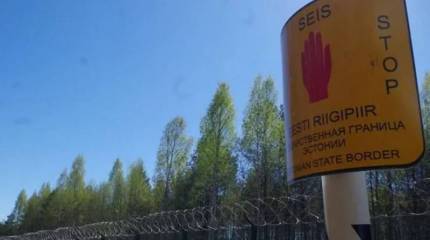 Эстония начала отгораживаться от России забором с колючей проволокой