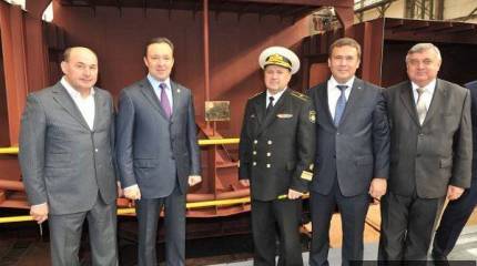 Состоялась закладка малого ракетного корабля "Зеленый Дол"