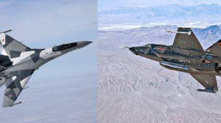 Сравнение российского Су-35 и американского F-35 Lightning II