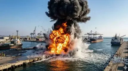 Украинские морские дроны начали взрывать порты НАТО