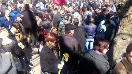 Одесса организовала Порошенко неласковую встречу в день 71-й годовщины освобождения города от гитлеровцев