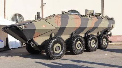 Амфибийный бронетранспортёр Iveco VBA для морской пехоты Италии