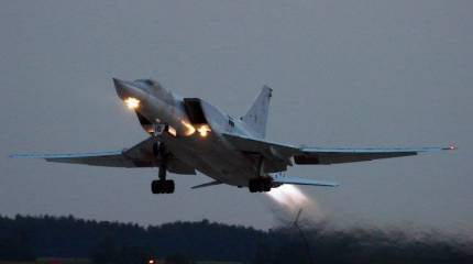 Ту-22М3 провел воздушное патрулирование над Балтийским морем