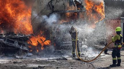 Минобороны РФ: Поражены НПЗ «Затурино» под Полтавой и хранилище ГСМ под Киевом