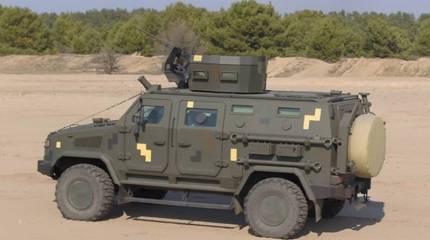 Украинский бронеавтомобиль «Козак-2М1» принят на вооружение ВСУ