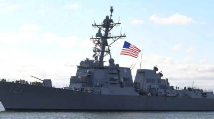 Иранский КСИР выложил доказательства остановки эсминцев ВМС США на входе в Ормуз