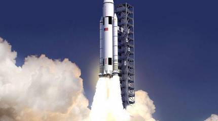 НАСА провело испытания двигателя для сверхтяжелой ракеты-носителя SLS