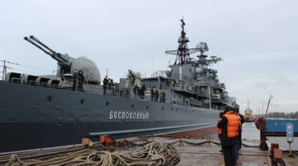 Эсминец «Беспокойный» станет экспонатом кронштадтского парка «Патриот»