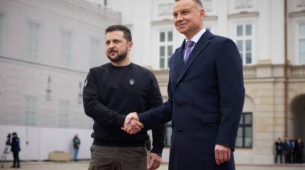 Анджей Дуда: Украина не может изменить ситуацию на поле боя по причине нехватки оружия