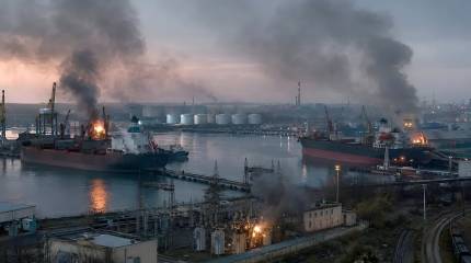 Мининфраструктуры Украины сообщает об атаке БПЛА на судно по пути в Одессу