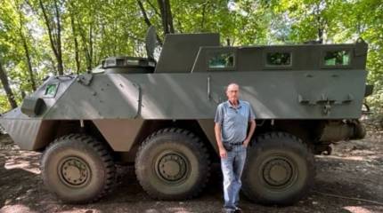 На вооружении ВСУ замечена редкая испанская бронемашина BMR-600 VRAC