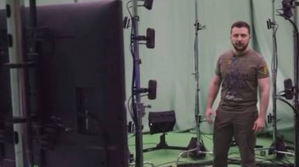 Где прячется Зеленский: Представлен ролик, доказывающий фейковость фона во время многих выступлений президента Украины