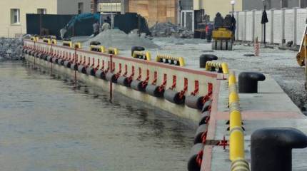 Ремонт причалов базы Тихоокеанского флота во Владивостоке (фото)