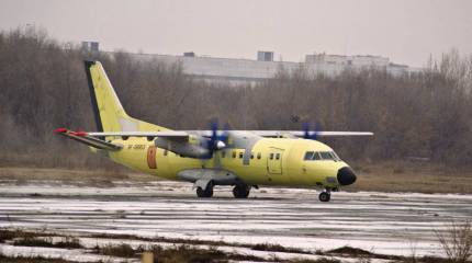 Поднялся в воздух новый Ан-140, построенный для Морской авиации