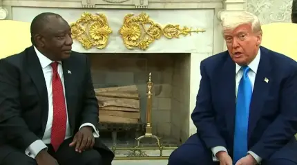 Дональд Трамп vs Сирил Рамафоса. Теперь на прицеле у Вашингтона - ЮАР