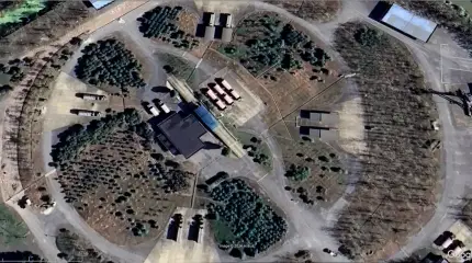 Спутниковые снимки китайских объектовых ЗРК средней и большой дальности