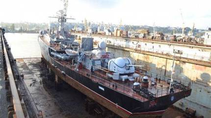 Корвет "Винница" ВМС Украины вышел с судоверфи без ремонта. Теперь на списание?
