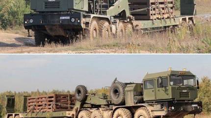 «Минский завод колесных тягачей» представил обновленную модель МЗКТ-742960