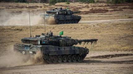 Шольц готов разрешить поставку танков Leopard Украине, но только после отправки американских Abrams