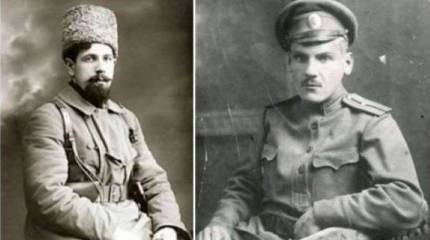 Дыбенко и Крыленко – двое из триумвирата. Во главе военного ведомства