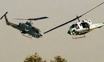 Над Аризоной столкнулись два американских военных вертолёта