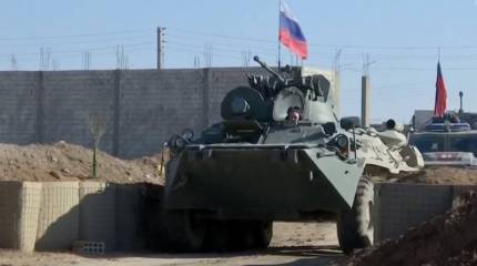 Российская военная полиция заняла бывший опорный пункт военных США в Сирии