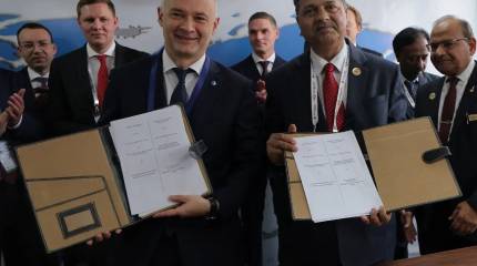 ОАК и HAL подписали соглашение о лицензионном производстве Superjet-100 в Индии