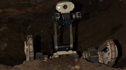 Израильские роботы под сектором Газа