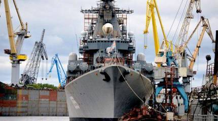 Крейсер «Маршал Устинов» оснастили новой РЛС