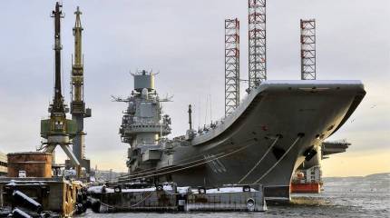 Авианесущему крейсеру «Адмирал Кузнецов» потребовался дополнительный ремонт
