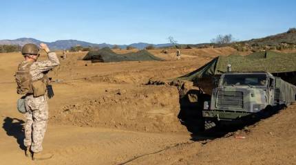 Вывод из конфликта: морская пехота США вырыла «траншейный городок»