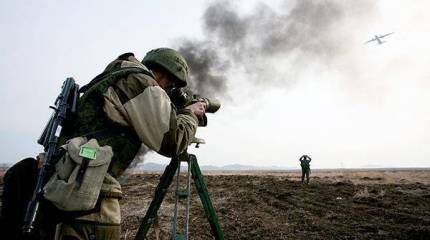 Морпехи ТОФ атаковали «врага» с моря и воздуха