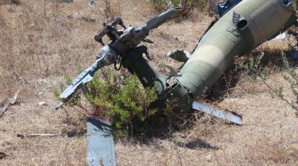 СК РФ опубликовал видеоматериал с места гибели лётчика Пешкова