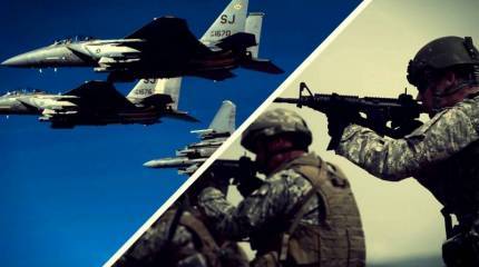 Коалиция во главе с США готовит гибридный удар по Сирии. «Зелёные береты» замечены у «эль-бабского плацдарма»