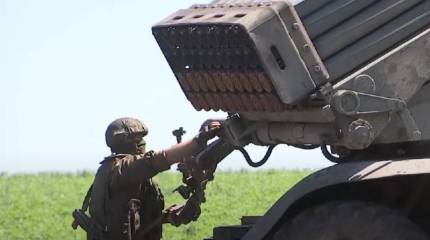 Минобороны РФ: У Кармазиновки на Сватовском участке фронта нанесено мощное огневое поражение бригадам ВСУ